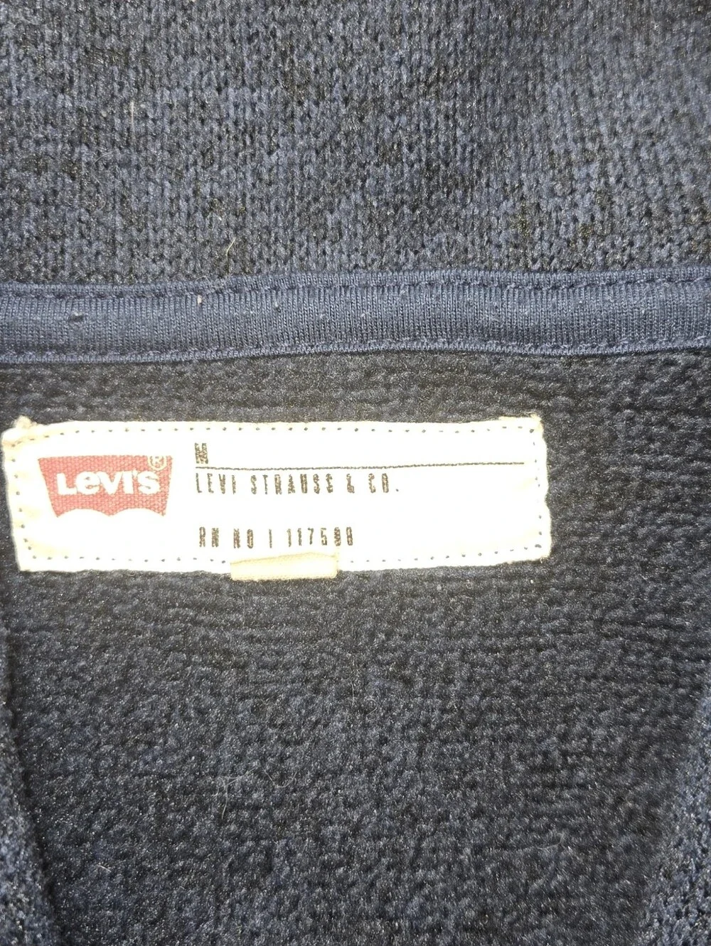 Levis shawl collar